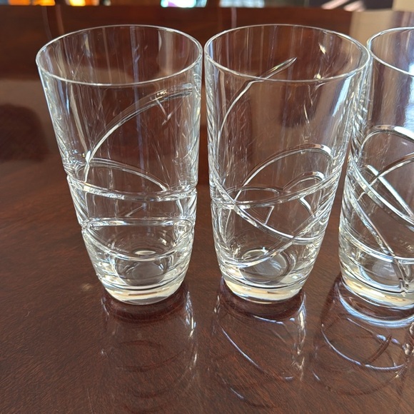 Discontinued Lenox Adorn Signature Highball Glass Set of 4 - Picture 3 of 8